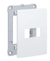 Placa + Suporte 4X2 1 Posição Branco Weg Esatta