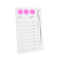 Placa Suporte Cílios Pinça Cola Extensão De Cílios Magnética