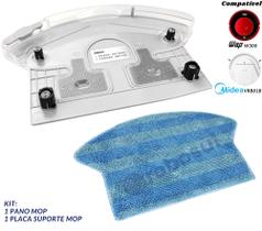 Placa Suporte Mop Robô Aspirador Wap W300 E Midea Smart - Robosul