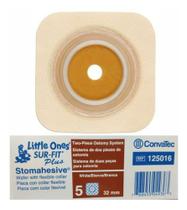 Placa Sur-fit Plus Com Micropore 32mm Infantil 5 Unidades Convatec