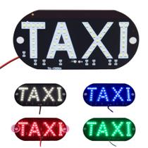 Placa Táxi Letreiro Led Luminoso Interno - Sté Acessórios