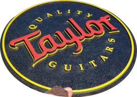 Placa Taylor Guitars Alto Relevo, Musica, Instrumentos, 89cm - TALHARTE