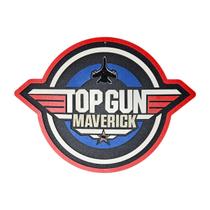 Placa Top Gun Maverick Mdf 3d Relevo Decoração Placa Top Gun Maverick Mdf 3d Relevo Decoração
