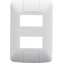 Placa Tramontina Aria 4X2 (2 Modulos Distanciadas) 57203/006 Placa Tramontina Aria 4X2 (2 Modulos Distanciadas) 57203/006