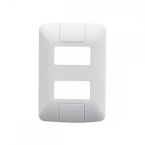 Placa Tramontina Aria 4X2 (2 Modulos Distanciadas) 57203/006 Placa Tramontina Aria 4X2 (2 Modulos Distanciadas) 57203/006