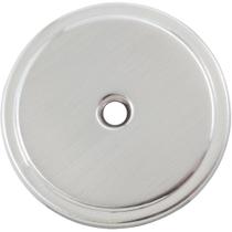 Placa traseira de porta de armário dobrável Stone Harbor 4,5 cm em cromo acetinado