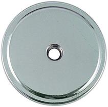 Placa traseira Stone Harbor Hardware, armário dobrável, cromado polido, 4,5 cm