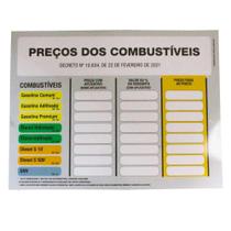 Placa Tributos Combustíveis para APP Decreto 10.634