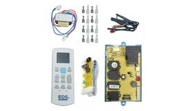 Placa universal c/controle remoto 220v janela/split (eos)