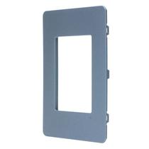 Placa Unno 4x2 3 Módulos Grafite Abb