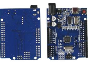 Placa Uno R3 Ch340 Smd Usb Tipo C (compatível Com Arduino)