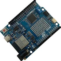 Placa Uno R4 Wifi Esp32 Matriz De Led USB-C Shield Compátivel Para Arduino