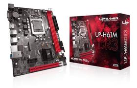 Placa Upgamer 1155 Up-h61mdr3 /m.2 /ddr3 /rede Giga