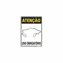 Placa Uso Obrigatório De Protetor Auricular - Sinalize