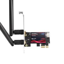 Placa WiFi 6 PCIe BZIZU AX200 Bluetooth 5.2 3000Mbps