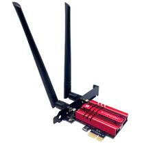 Placa WiFi 6E PCIe SYONCON AXE5400 - Chipset Intel AX210