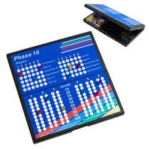 Placar Magnético Dobrável Slivarola para Phase 10 30 x 30 cm Placar Magnético Dobrável Slivarola para Phase 10 30 x 30 cm