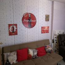 Placas 3d Autoadesiva Revestimento De Parede Kit Com 45