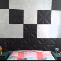 Placas 3d Autoadesiva Revestimento De Parede Kit Com 71