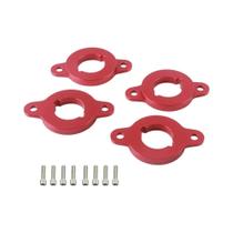 Placas Adaptadoras De Bobina De Alumínio Billet Para VW AUDI GTI GLI Passat Golf 1.8T 2.0TFSI