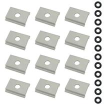 Placas Adaptadoras para Caiaque AAP-1012 em Alumínio - Kit com 12 Peças Placas Adaptadoras para Caiaque AAP-1012 em Alumínio - Kit com 12 Peças