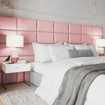 Placas Adesivas Estofadas Cabeceira Cama Solteiro Casal Queen King Macia Peças 40x30cm