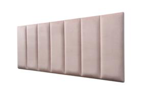 Placas Cabeceira Modulada Adesiva Casal Estofada Veludo Nude - 140cm x 60cm Kit 7 Placas Placas Cabeceira Modulada Adesiva Casal Estofada Veludo Nude - 140cm x 60cm Kit 7 Placas