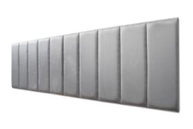 Placas Cabeceira Modulada Adesiva King Estofada Suede Cinza - 200cm x 60cm Kit 10 Placas Placas Cabeceira Modulada Adesiva King Estofada Suede Cinza - 200cm x 60cm Kit 10 Placas