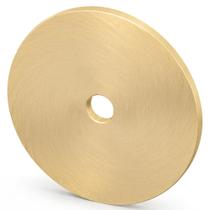 Placas de acabamento para puxadores de armário QOGRISUN 32 mm em latão maciço, kit com 10