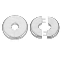 Placas de acabamento para tubulação HARFINGTON 10 mm em plástico ABS, 2 peças