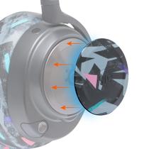 Placas de alto-falante laterais para fones de ouvido Arctis Nova WC 90's Black