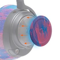 Placas de alto-falante laterais para fones de ouvido Arctis Nova WC Speed Racer