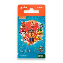 Placas de Áudio Yoto PAW Patrol Pup Pack 6 - Compatíveis com Yoto Player e Mi