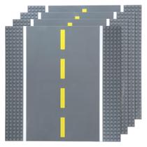 Placas de base clássicas de blocos de construção de brinquedos Strictly Briks 4 unidades Placas de base clássicas de blocos de construção de brinquedos Strictly Briks 4 unidades