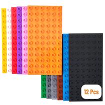 Placas de base de blocos de construção Strictly Briks compatíveis com o pacote Lego Duplo 12