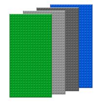 Placas de base de construção EKIND Classic 5x10 4 peças para tijolos de brinquedo Placas de base de construção EKIND Classic 5x10 4 peças para tijolos de brinquedo