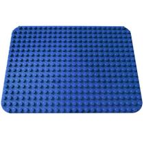 Placas de base para blocos de construção Apostrophe Games 15x10cm azul 3+