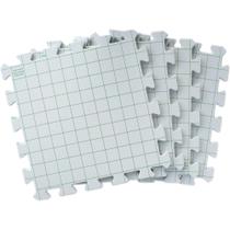 Placas de bloqueio Boye Interlocking Needlepoint Knitting 4 peças Placas de bloqueio Boye Interlocking Needlepoint Knitting 4 peças