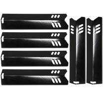 Placas de calor para grelha Criditpid 15 x 10 cm em aço porcelanizado, kit com 6 Placas de calor para grelha Criditpid 15 x 10 cm em aço porcelanizado, kit com 6