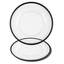 Placas de carregamento PARTY BARGAINS, 33 cm, brancas, pacote com 16 Placas de carregamento PARTY BARGAINS, 33 cm, brancas, pacote com 16