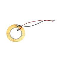 Placas De Cerâmica Piezoelétrica 10 20pcs Com Fio Diâmetro 12MM 15MM 18MM 20MM 27MM 35MM 50MM