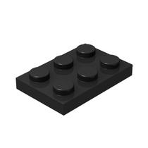 Placas de construção Plowyour Classic Black 2x3 100 peças