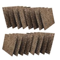 Placas de Cortiça Flipside 30x30cm Marrom Escuro Pacote com 16 Unidades Placas de Cortiça Flipside 30x30cm Marrom Escuro Pacote com 16 Unidades