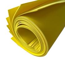 Placas De EVA 40x60 - Kit com 10 folhas - Escolha UMA cor Cor:Amarelo Esc