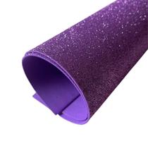 Placas De Eva Com Glitter 40x48 - 10 folhas - escolha 1 cor