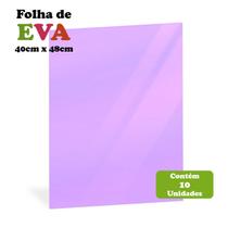 Placas De Eva Leo&Leo 40x48 - Kit Com 10 Folhas Coloridas - Leo Arts