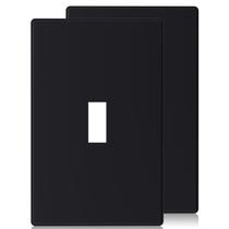 Placas de parede ELEGRP 1-Gang Screwless Toggle Switch de tamanho médio