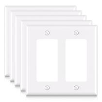 Placas de parede ELEGRP 2-Gang 4,53 cm A x 4,57 cm L Termoplásticas