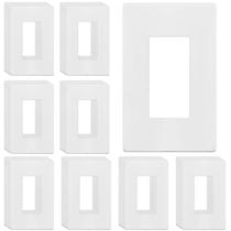 Placas de parede ENERLITES Screwless Decorator 1-Gang 4,68x2,93