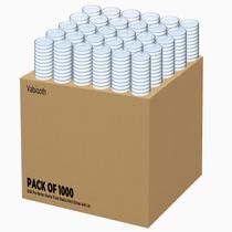 Placas de Petri de plástico Vabiooth 60 ml de diâmetro x 15 mL, pacote de 1000